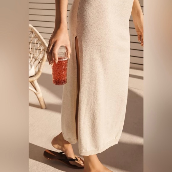 NWT Anthropologie Side-Slit Midi Skirt - SOLD OUT ON LINE - Picture 2 of 5